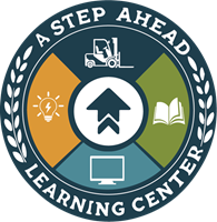 A Step Ahead Services Logo